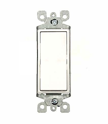 Decora Switch 1 Gang 3 Way 15A White (8503)