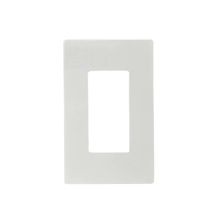 Decora Wall Plate Screwless White 1 Gang  (2151ST)