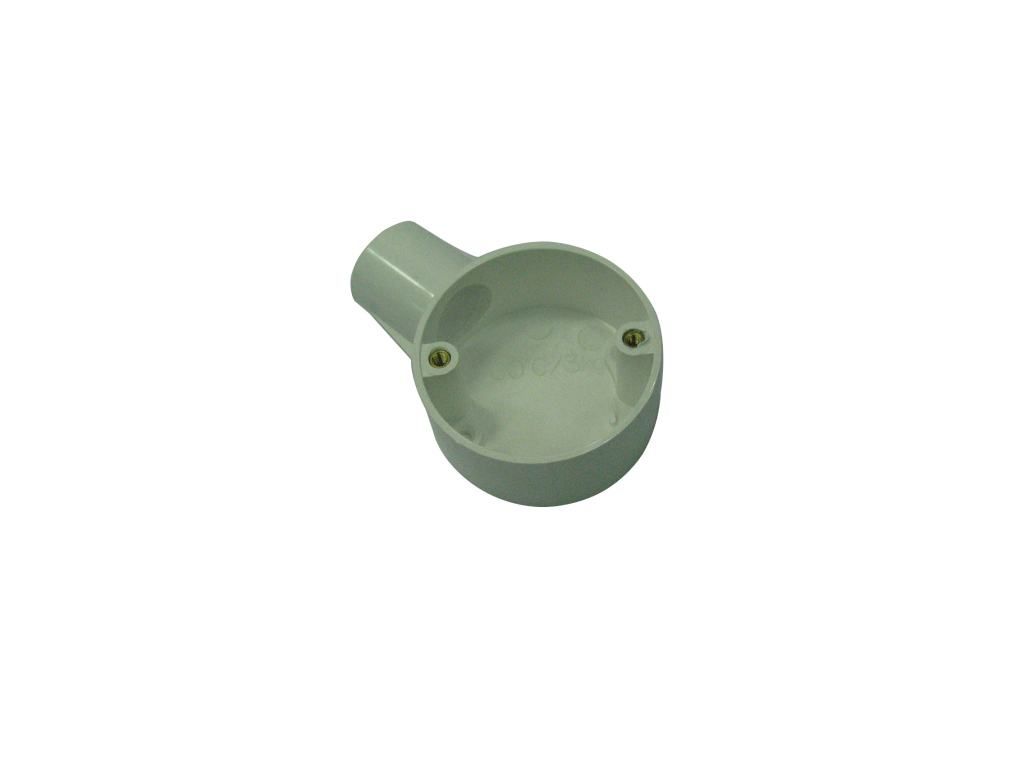 Conduit Stop End Box White PVC 25mm