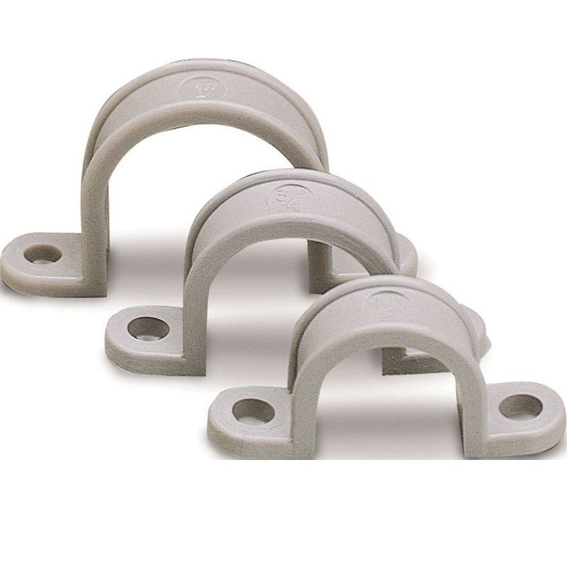 Gardner Bender Conduit Strap 1in. Two Hole Grey
