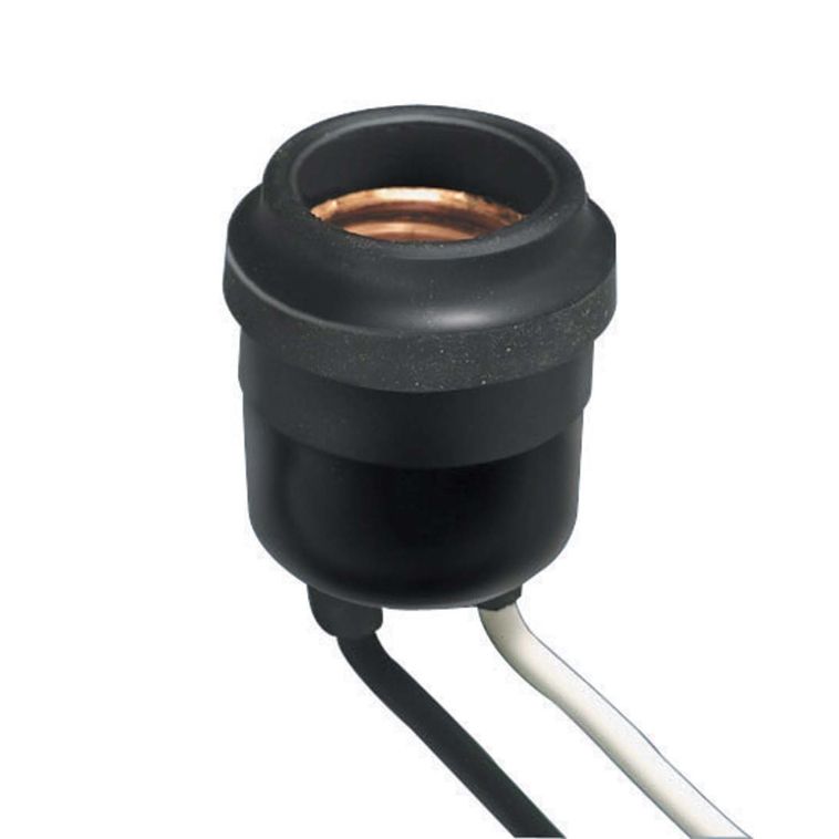 Medium Base Vinyl Outdoor Socket 660W
