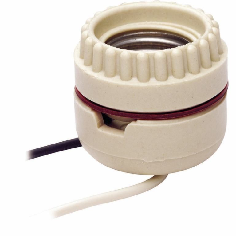Porcelain Keyless Ceiling Fixture Socket