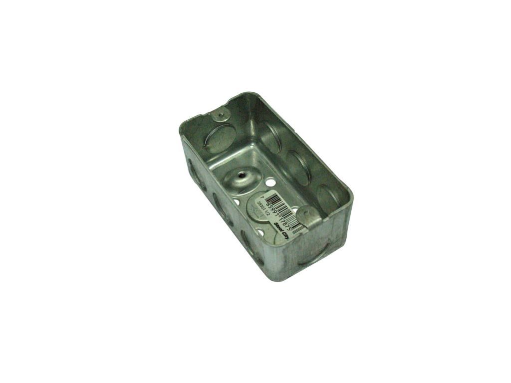 Box Galvanized 2x4in