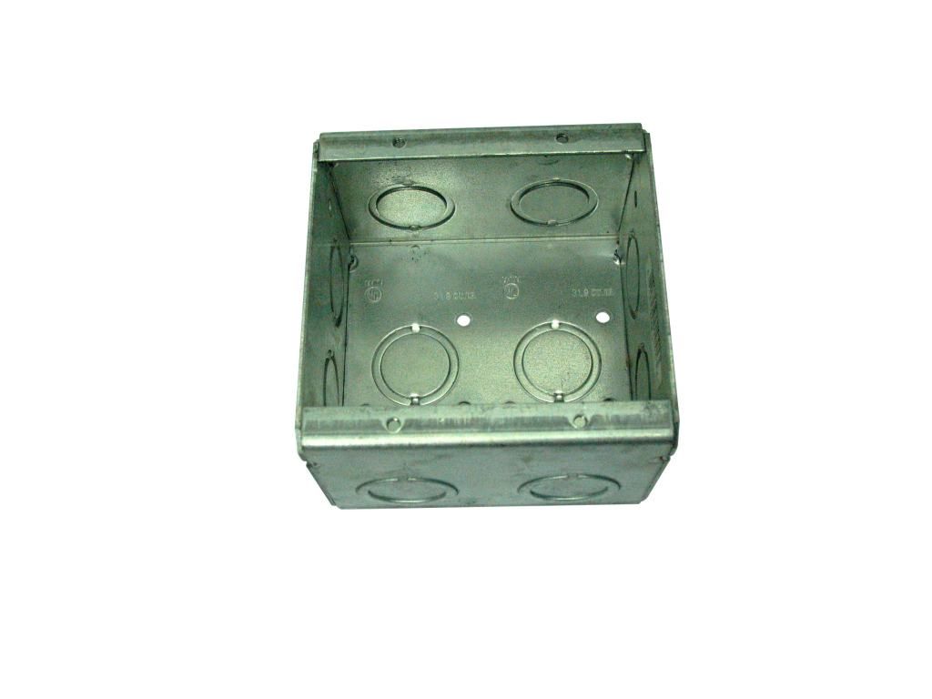 Masonary Box 2 Gang Galvanized