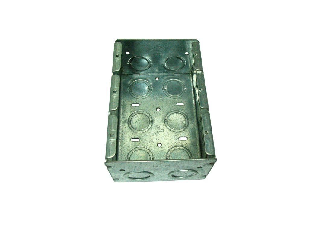 Masonary Box 3 Gang Galvanized