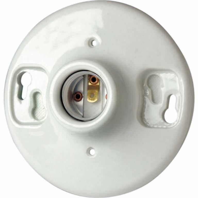 Keyless Porcelain Lampholder (49875)