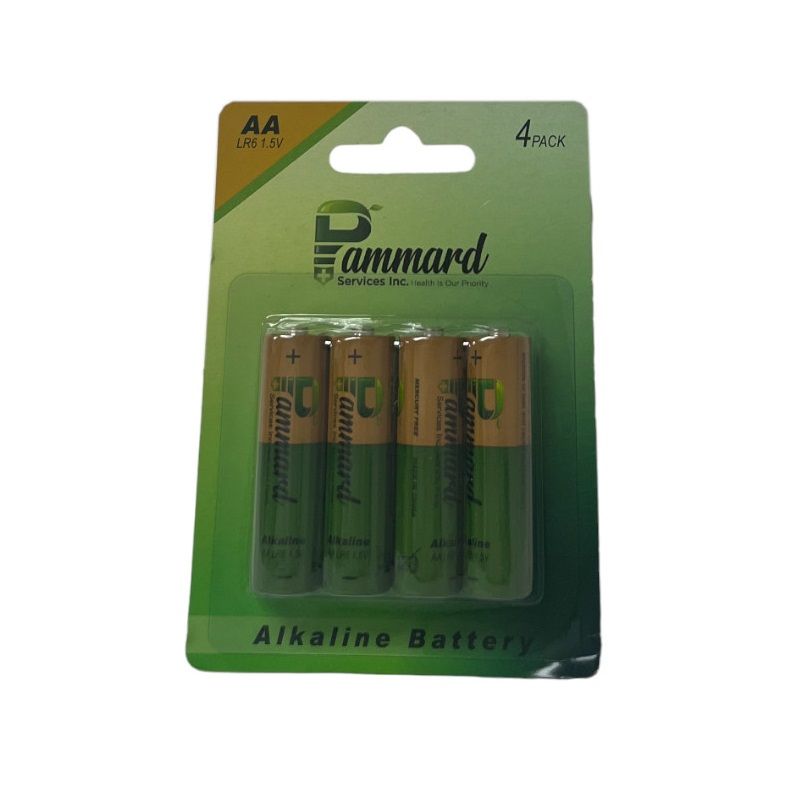 Pammard Alkaline Battery AA 4pk
