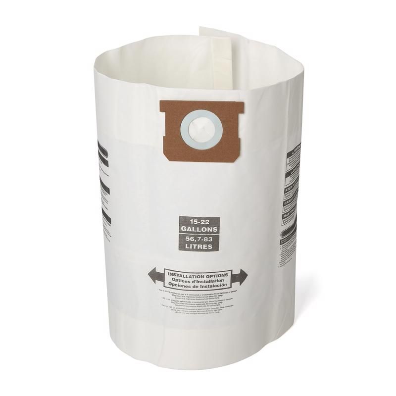Vaccum Filter Bag 15-22 Gallon 3pk (2390383)