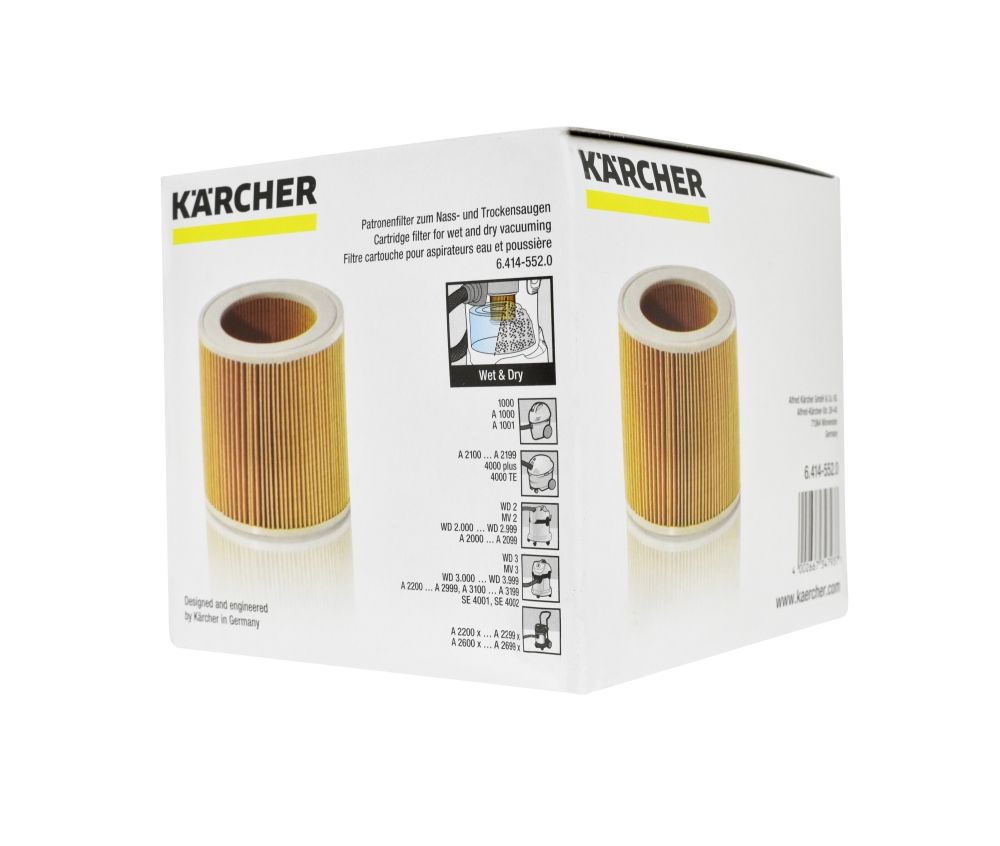 Karcher Filter Cartridge (6.414-552.0)