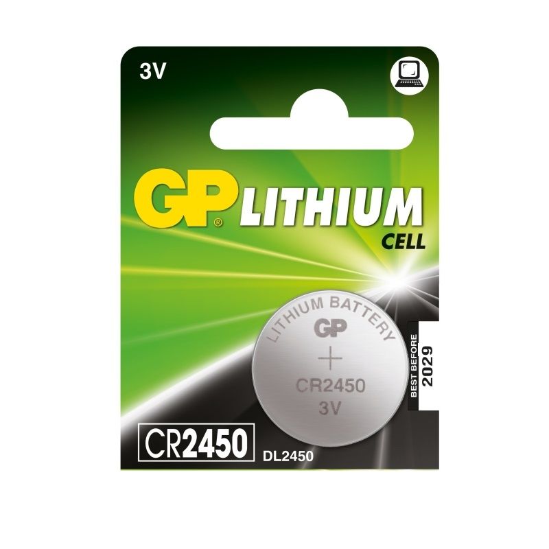 Battery CR2450 Lithium 3V (each)