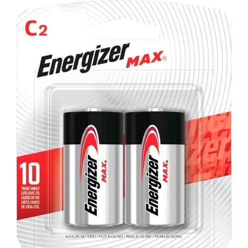 Energizer Alkaline Batteries "C" 2pk (E93/2)