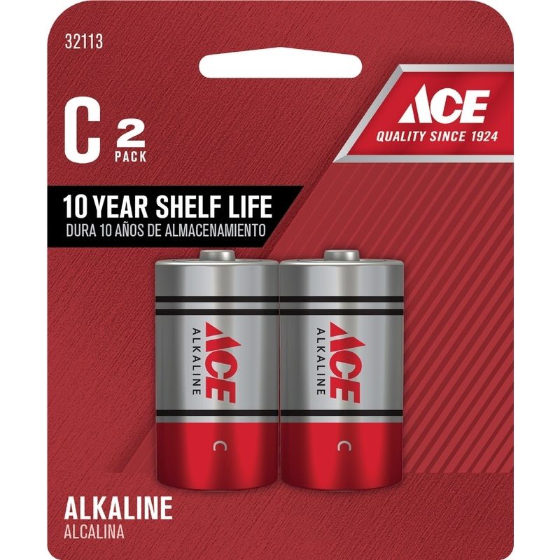 Battery C Alkaline 2pk (32113)