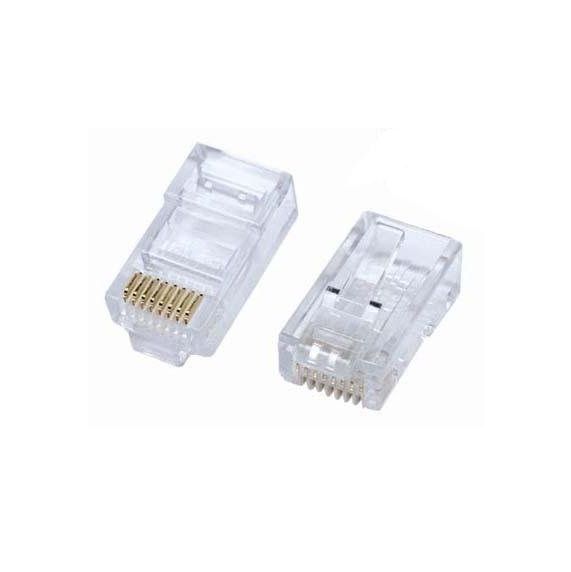 Crimp On Plugs RJ45 8 Pin 2pack