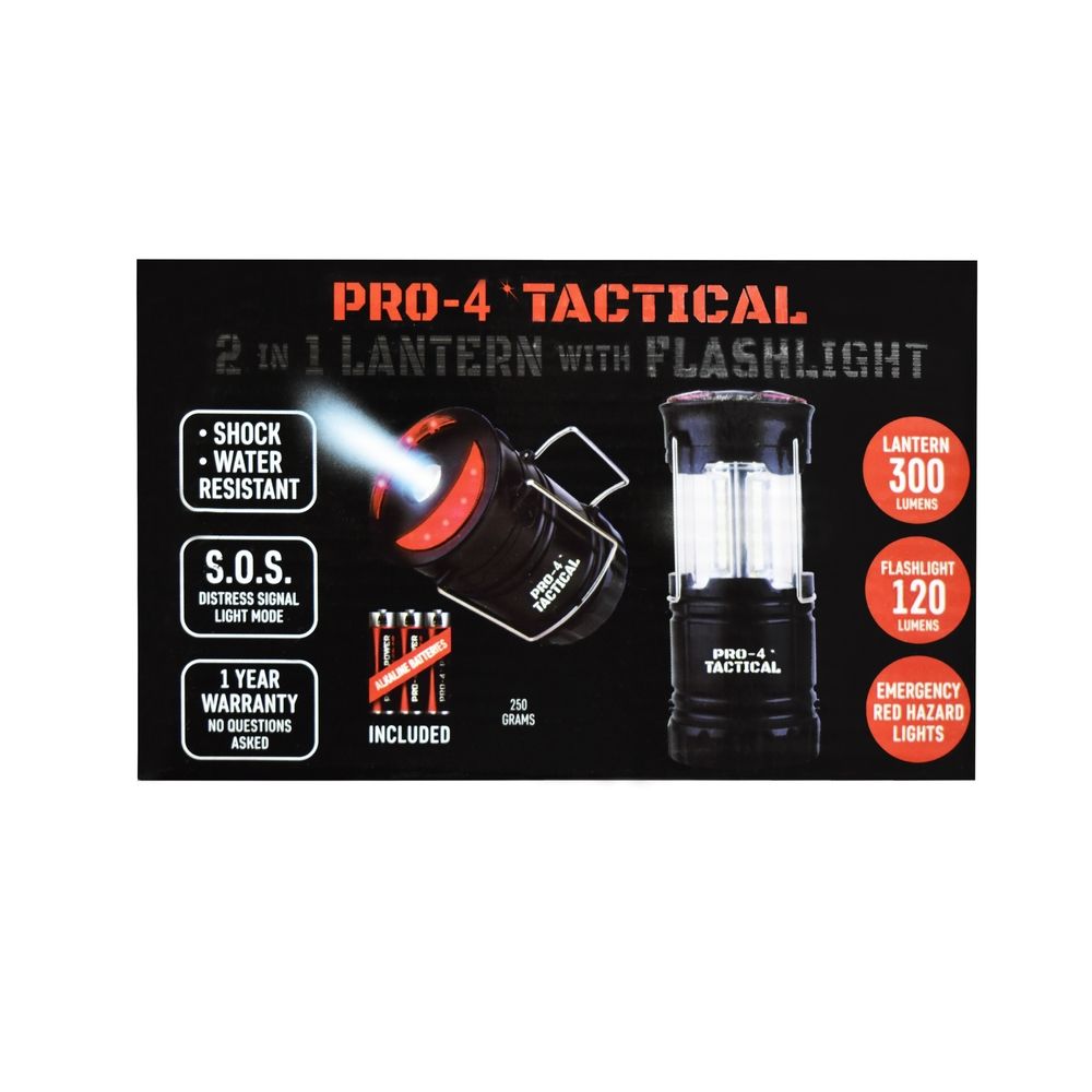 Lantern Pro-4 Tactical with Flashlight (4769)