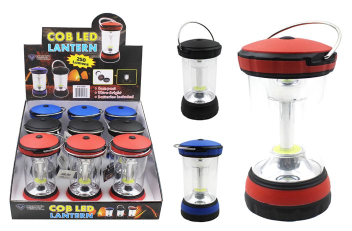 COB LED Lantern Assorted Colours (08-2558)