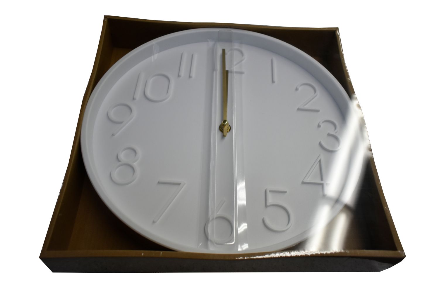 Wall Clock White(423-161198)