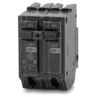 THQL2180 1in Circuit Breaker 2 Pole 80 Amp