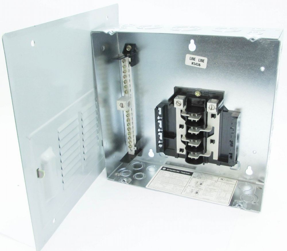 GE TLM612FCUD Panel 1P 6 Way Main Load Center