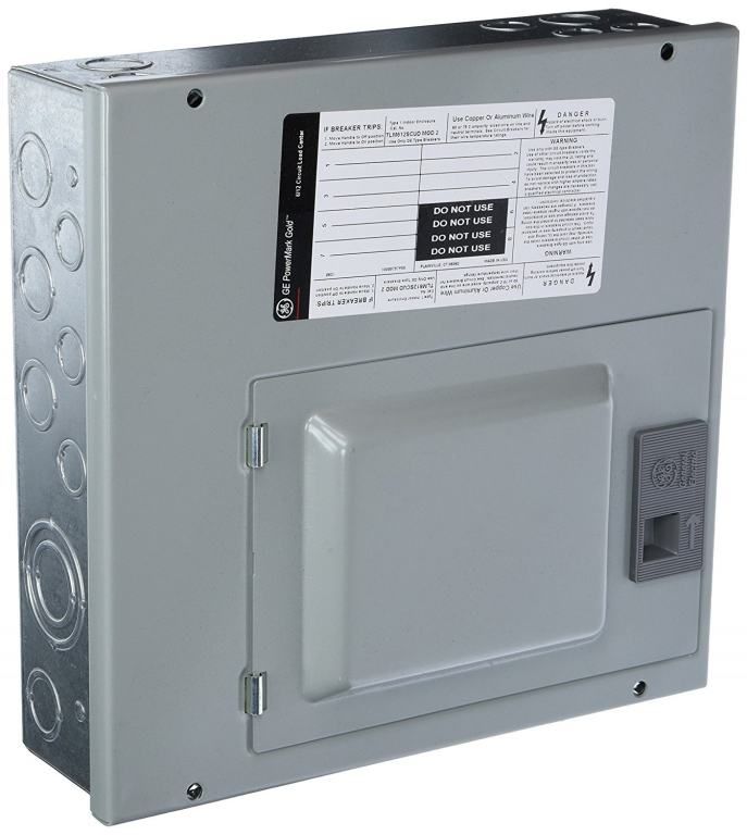 GE TLM612SCUD Panel 1P 6 Way Main Lug Panel