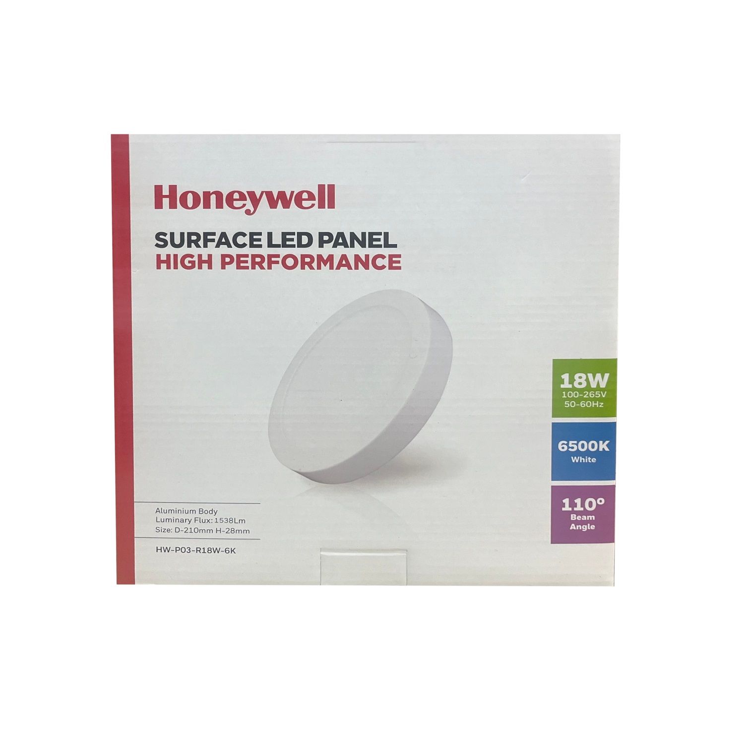 Honeywell LED Panel Light 18W (HW-P03-R18W-6K)