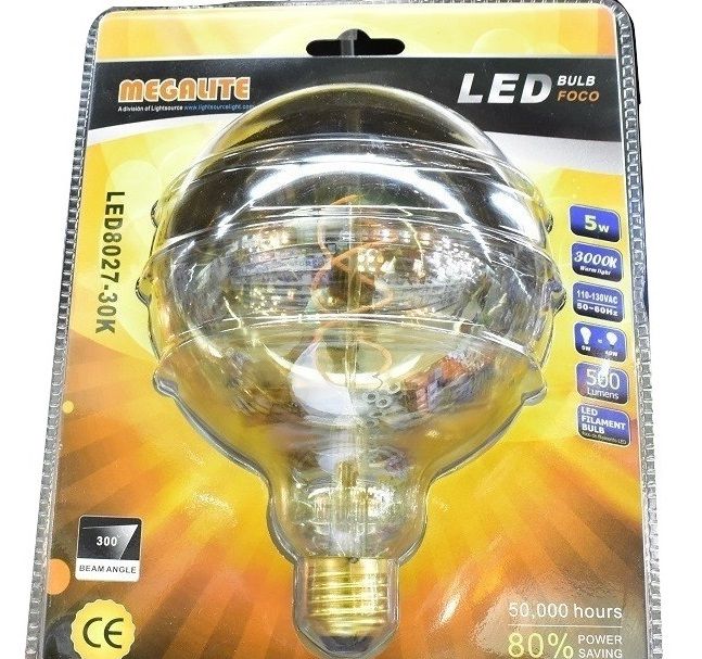 Megalite LED Bulb E27 5W 3000k (LED8027-30K)