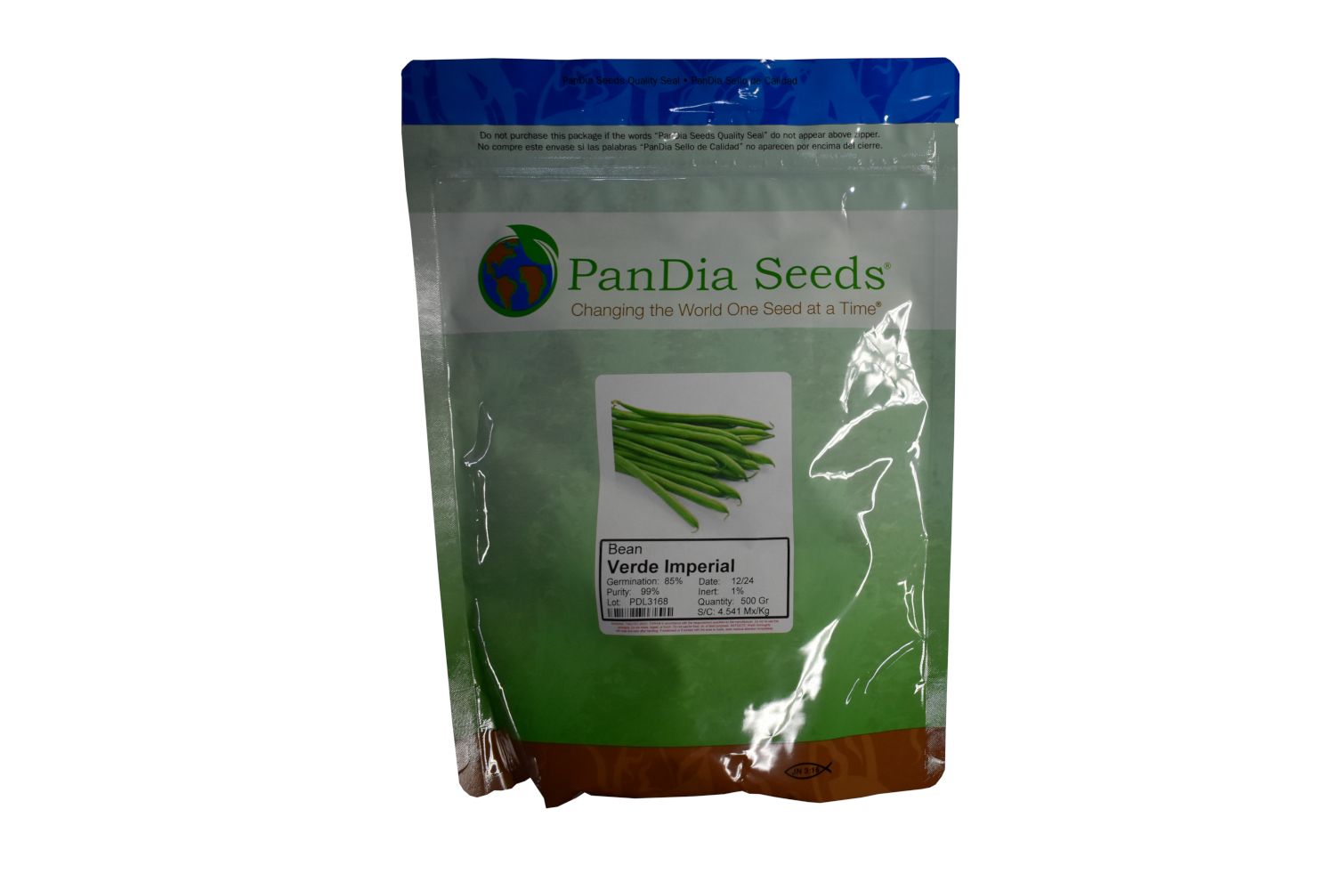 Pandia Verde Imperial Bean Seeds 500Gr