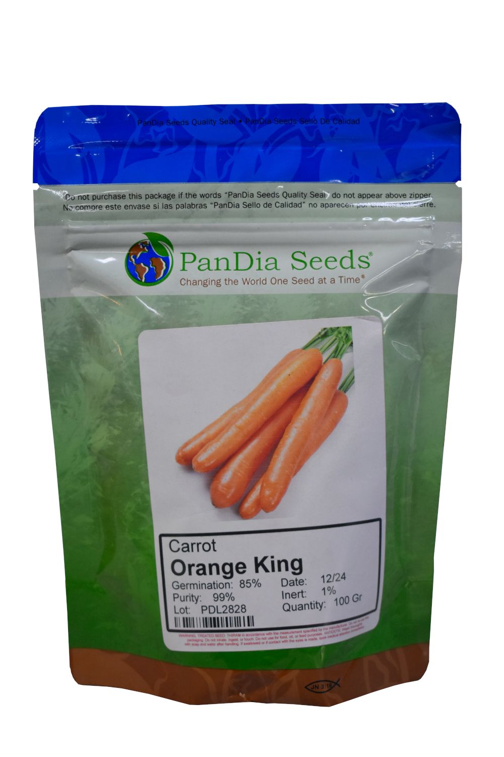 Pandia Orange King Carrot Seeds 100Gr