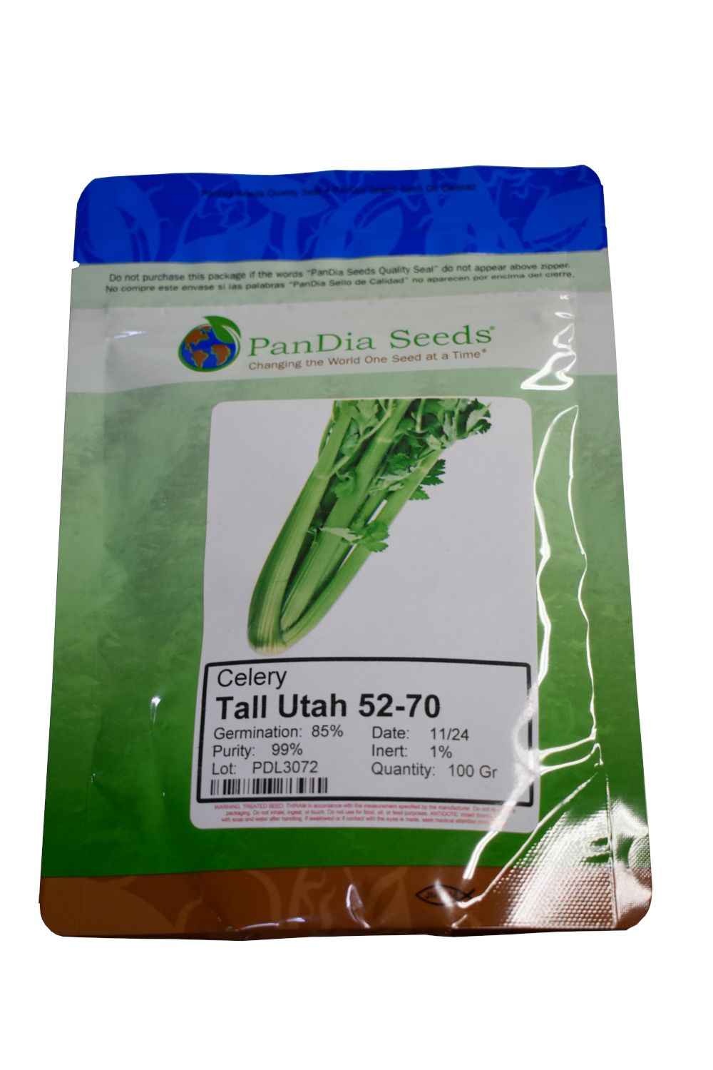 Pandia Tall Utah 52-70 Celery Seeds 100Gr