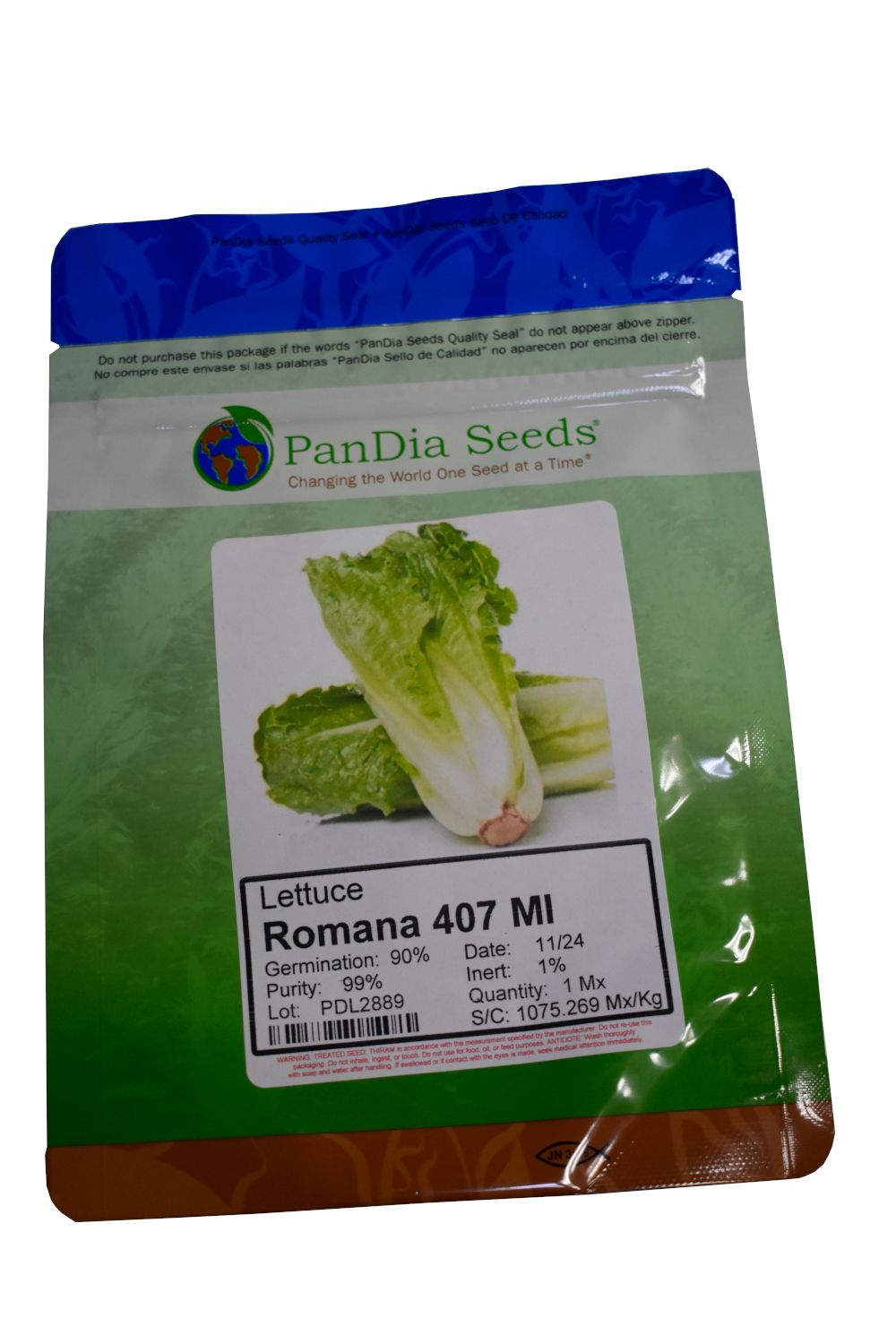 Pandia Romana 407 MI Lettuce Seeds