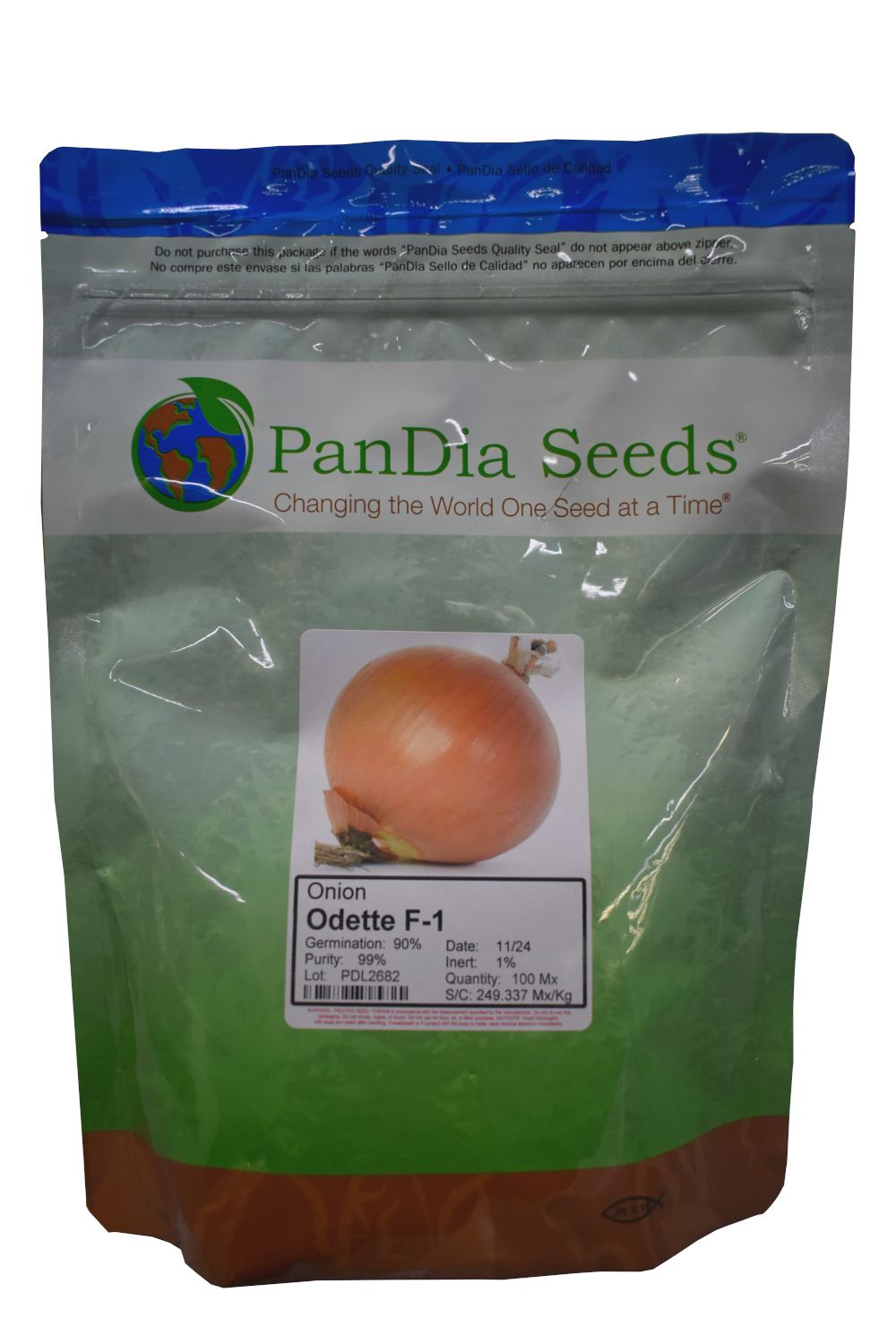 Pandia Odette F-1 Onion Seeds 100 Mx