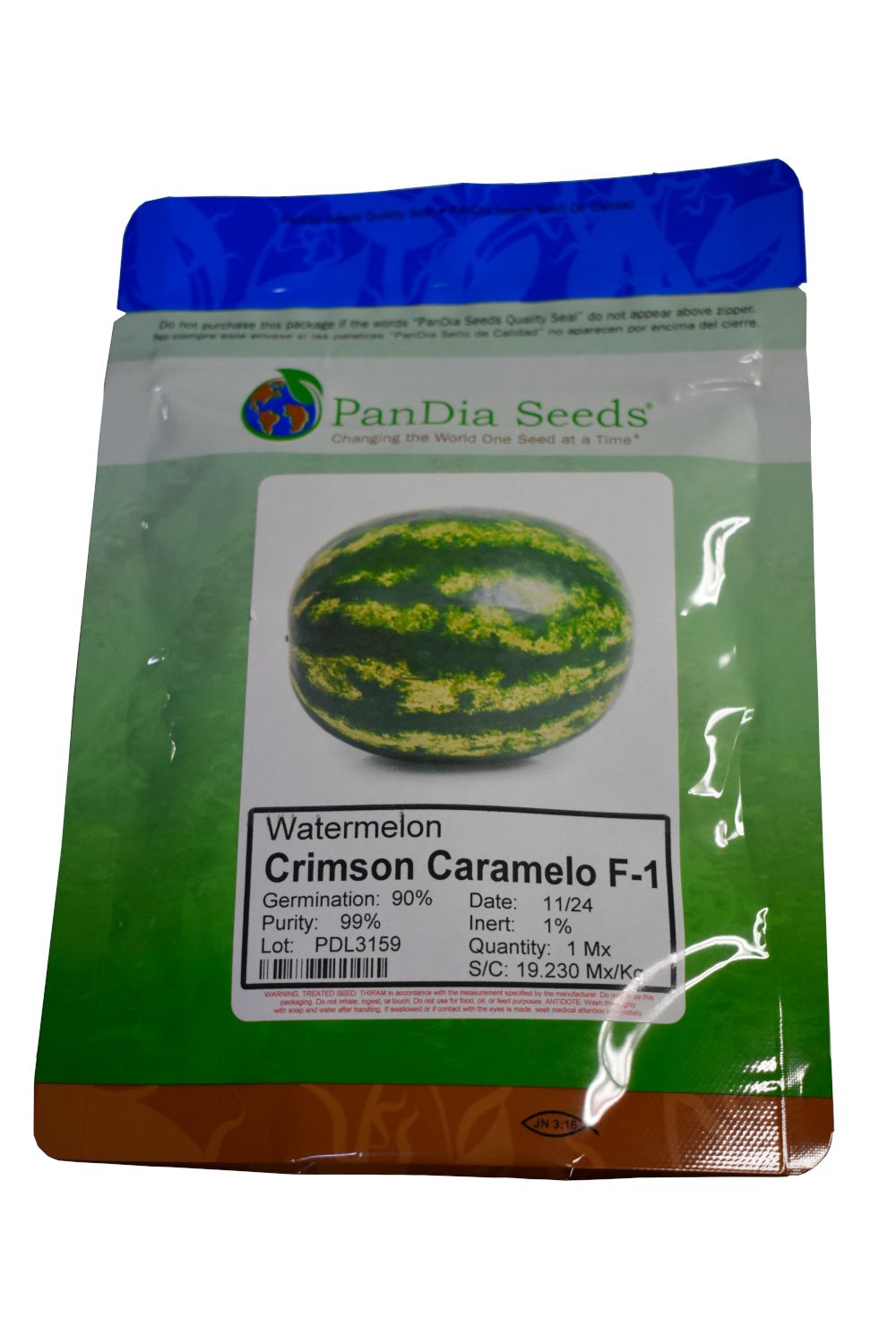 Pandia Crimson Caramelo F-1 Watermelon 1 Mx