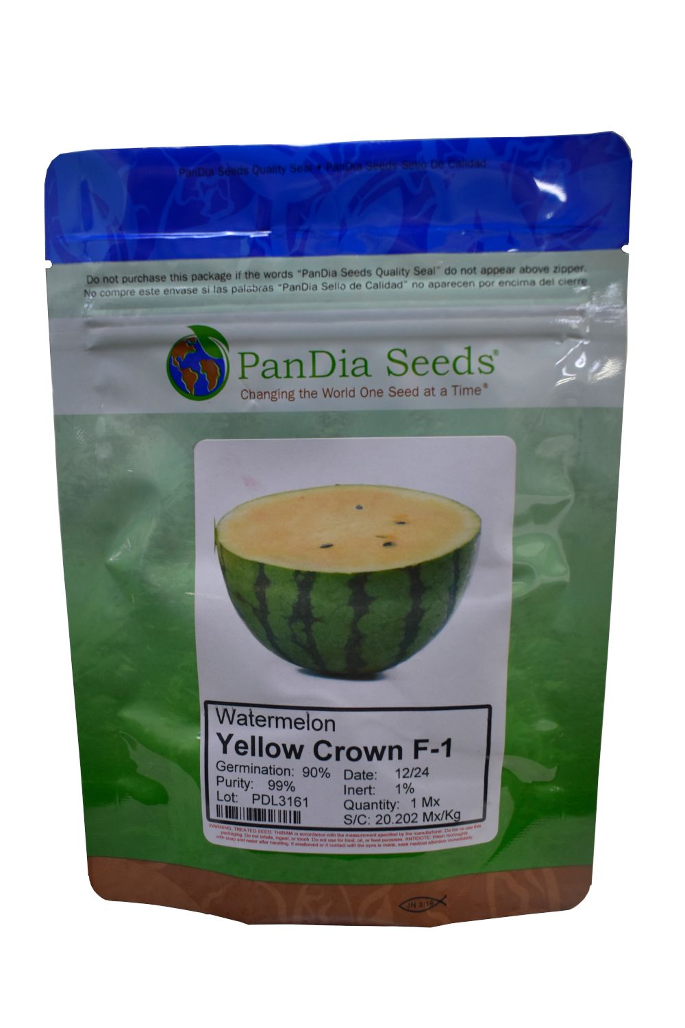 Pandia Yellow Crown F-1 Watermelon Seeds