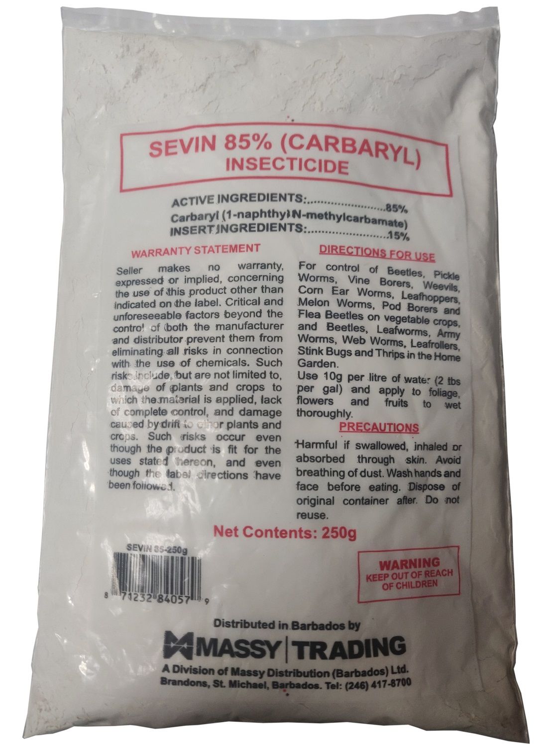 Sevin 85WP Insecticide 250g