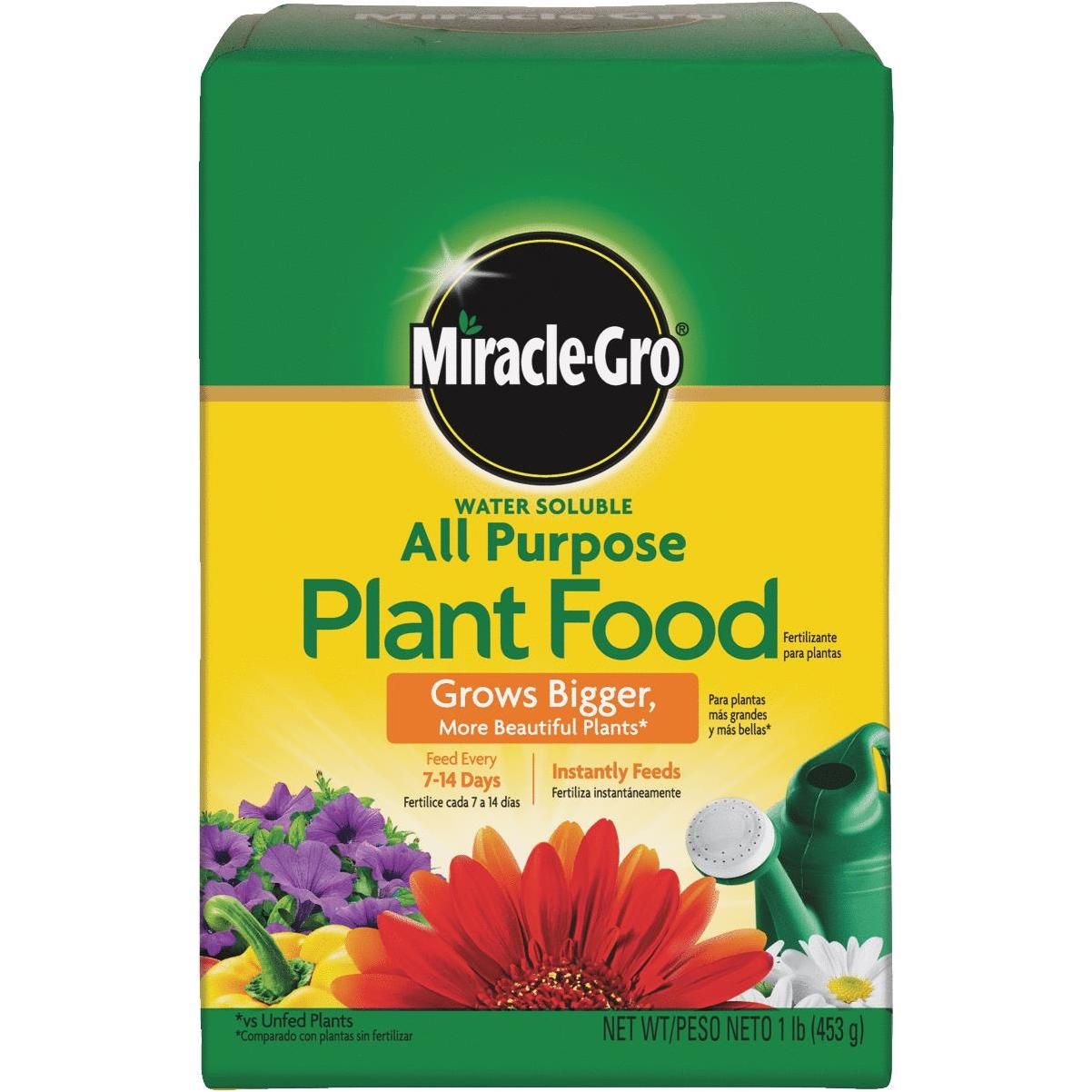 Miracle-Gro All Purpose Plant Food For Plants, Flowers and Vegetables 1lb