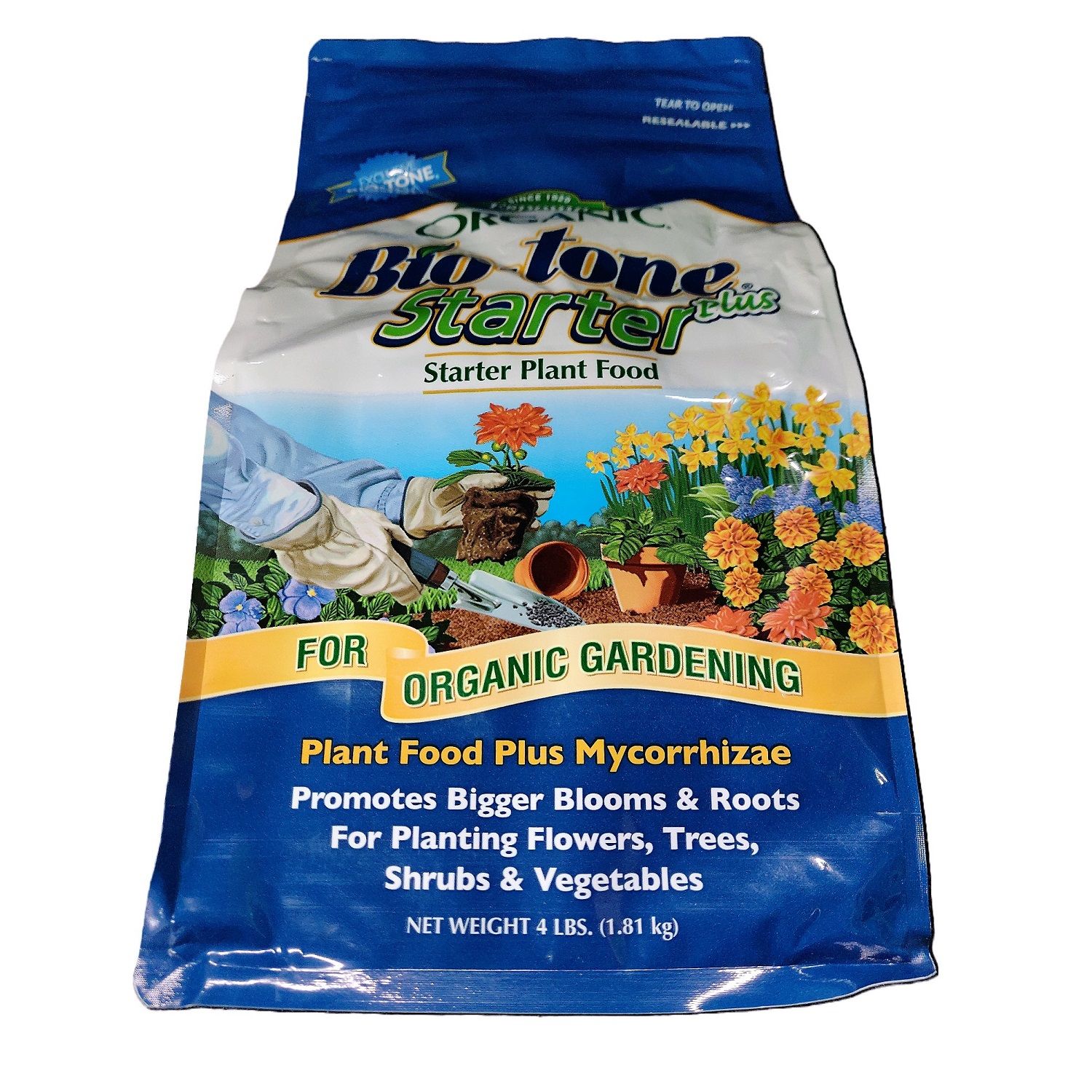 Espoma Bio-tone Organic Plant Food Starter 4lb (BTSP4)