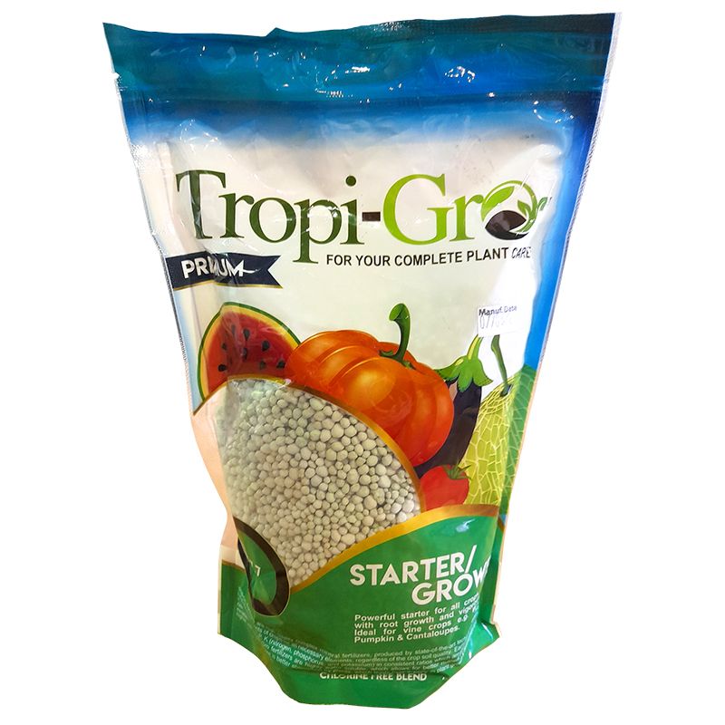 Tropi-Gro 16-27-7 Green Starter/Grower Fertilizer 1KG