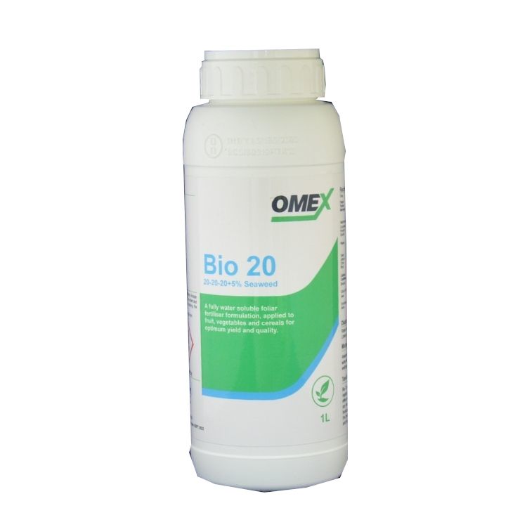 Omex Bio 20 (20-20-20+5) Seaweed Extract 1L