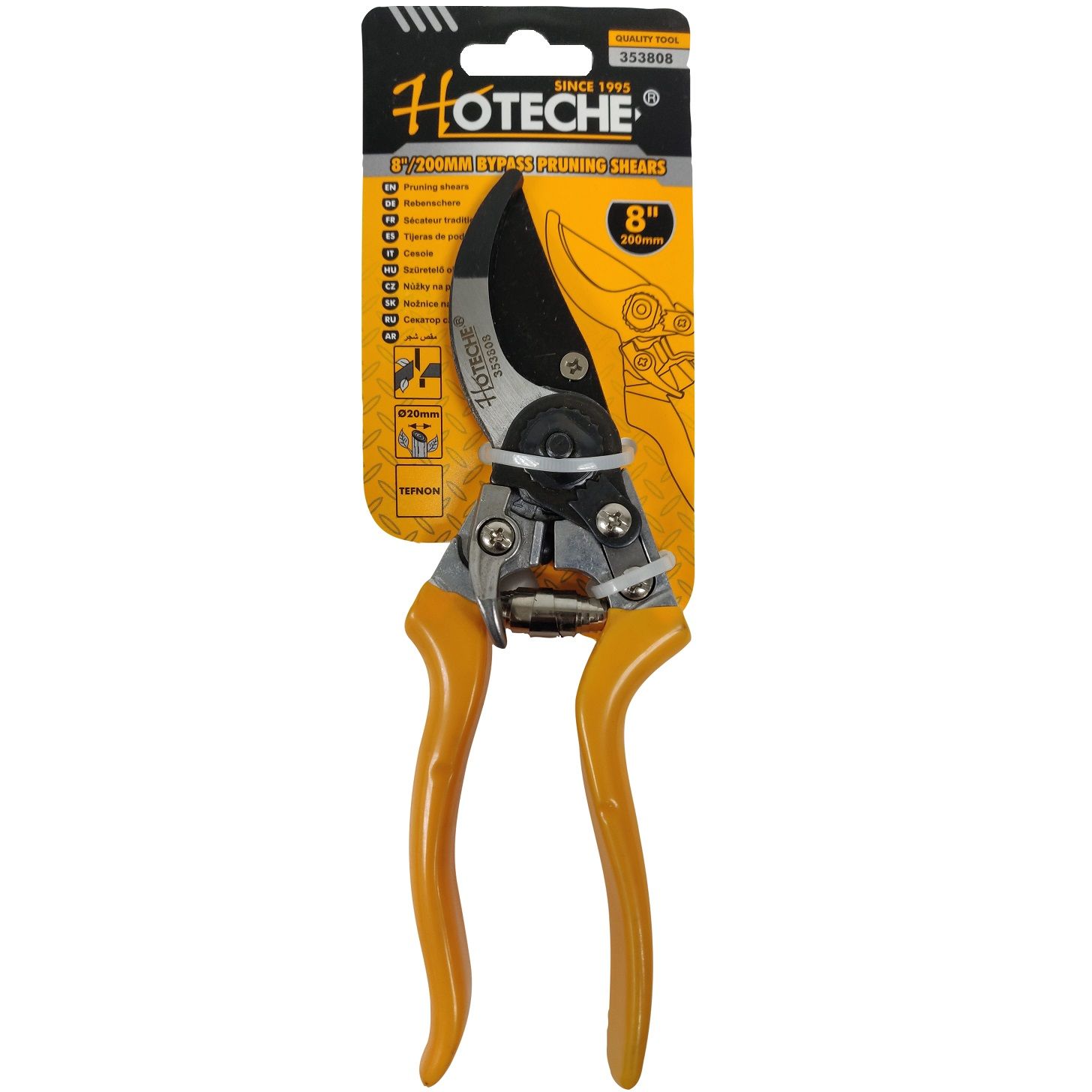 Hoteche Bypass Pruning Shears 8in (353808)
