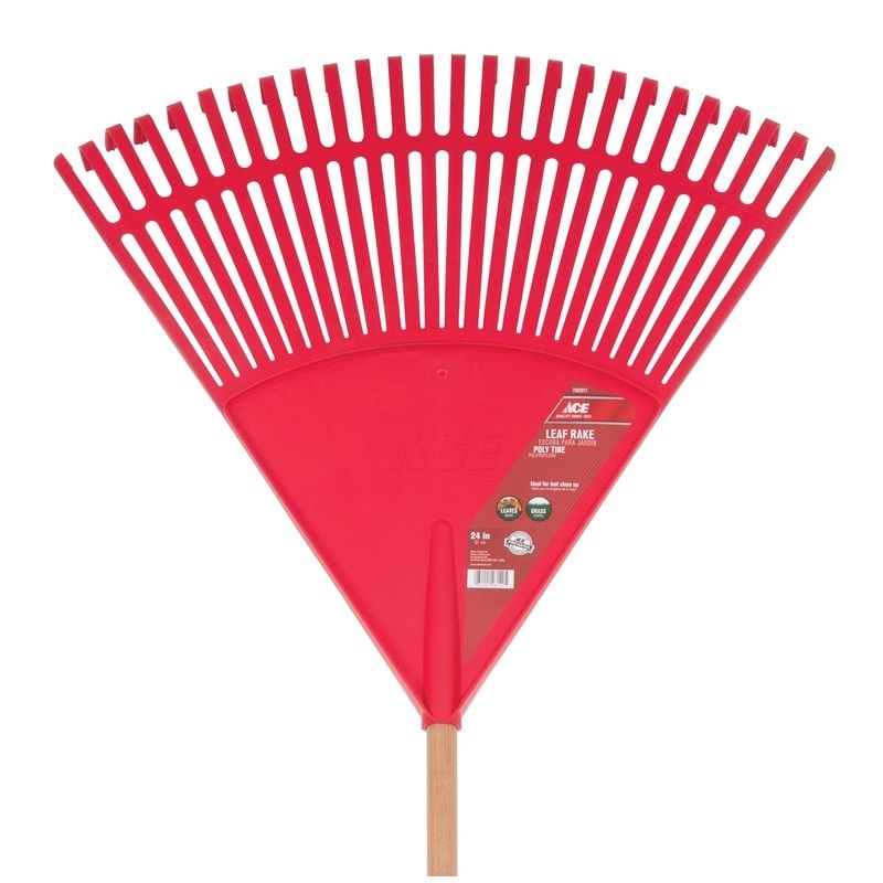 Ace Leaf Rake Poly 24in (7502917)