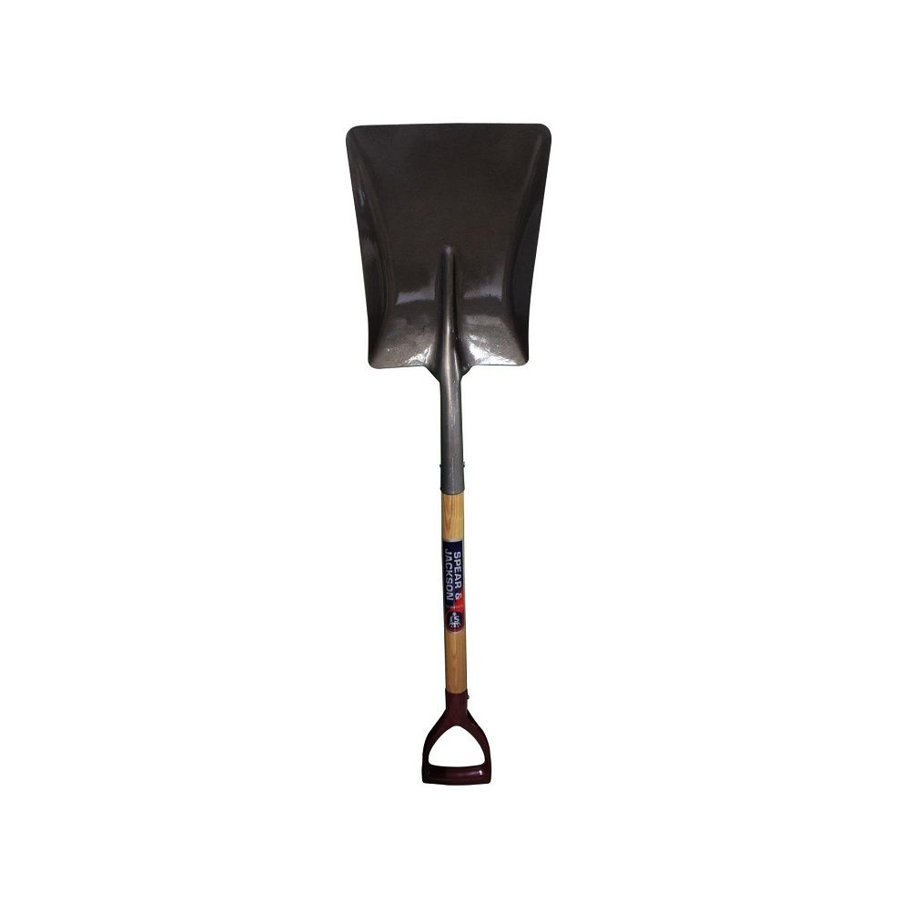 Spear and Jackson No.2 Square Mouth Contractors Shovel (2521UA)