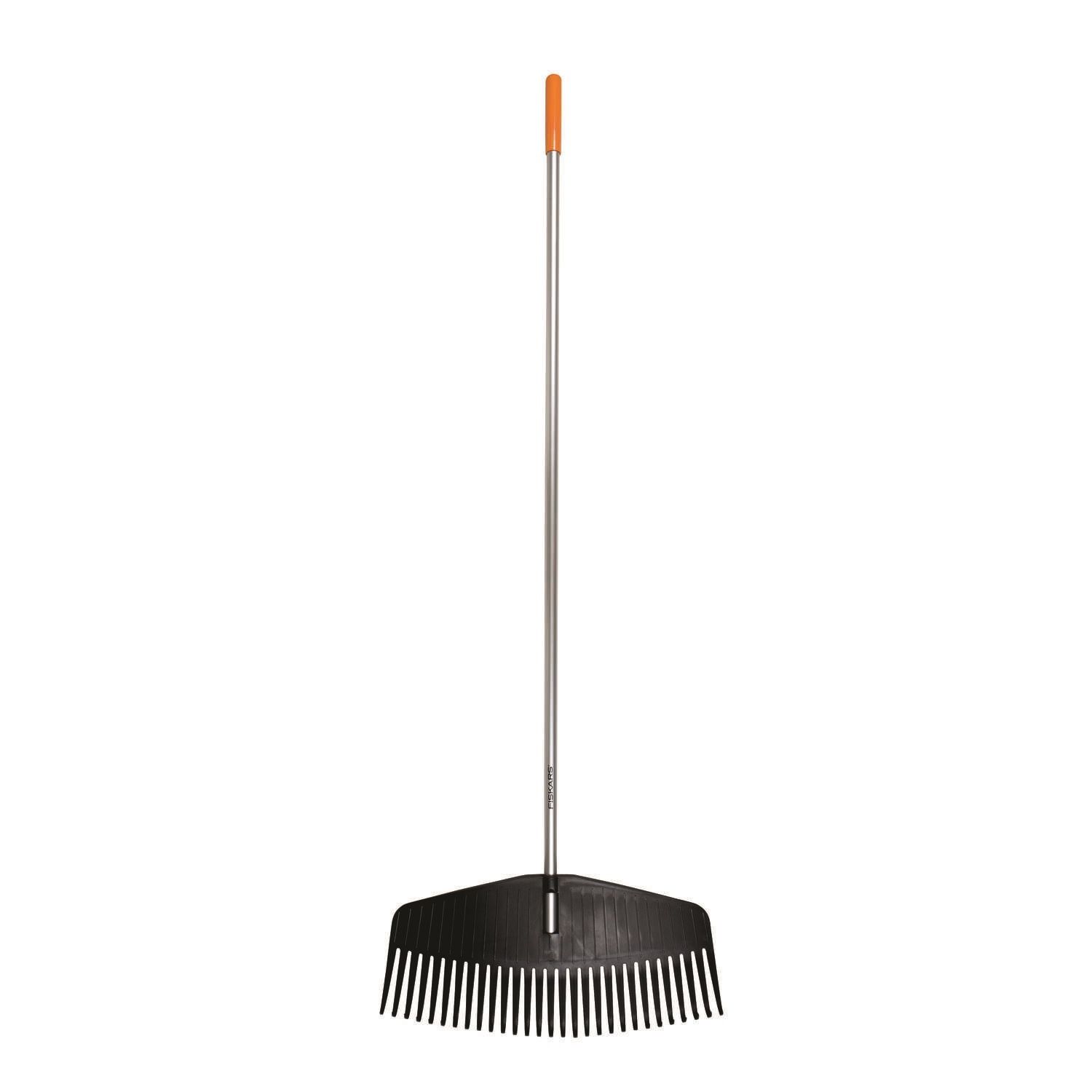 Fiskars Poly Leaf Rake with Aluminum Handle 24 in. (7235104)