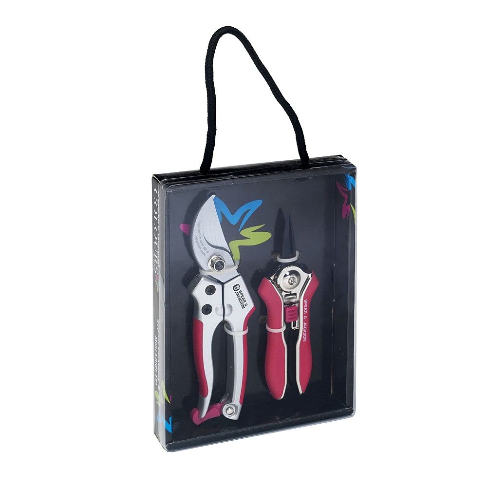 Spear and Jackson Bypass Pruner and Mini Snips Set