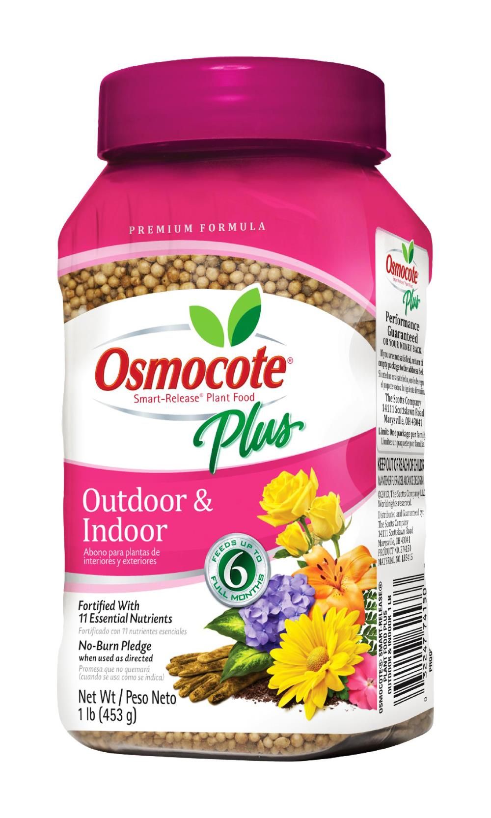 Outdoor and Indoor Plant Food For Annuals Container Plants 1lb