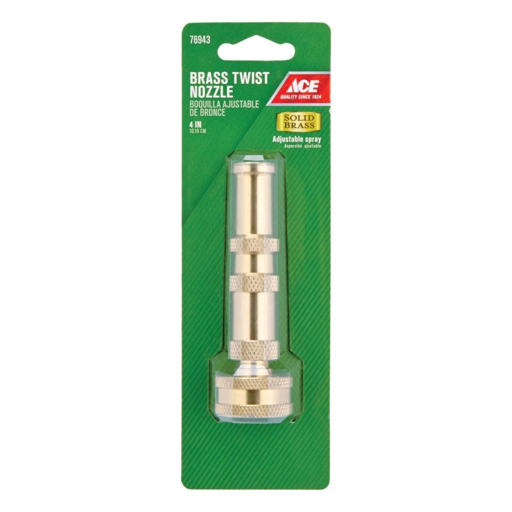 Adjustable Hose Nozzle Solid Brass 4in (GT3184)