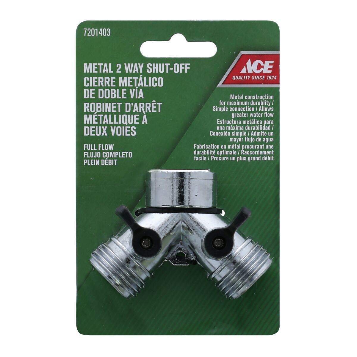 Hose 2-Way Shut Off Valve (15AC)