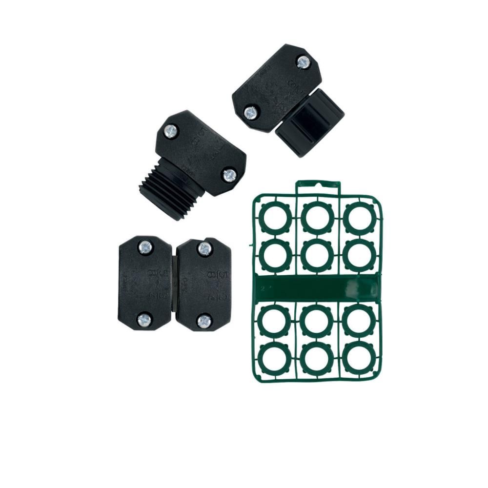 Plastic Hose Mender Kit Male/Female 5/8in - 3/4in