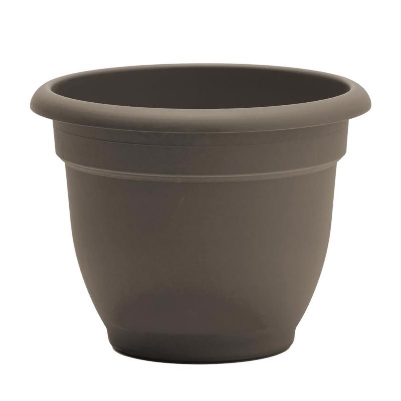 Bloem Ariana Traditional Planter Peppercorn 8.5in x 11in x 10in