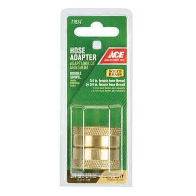 Hose Coupling Brass Swivel 3/4in