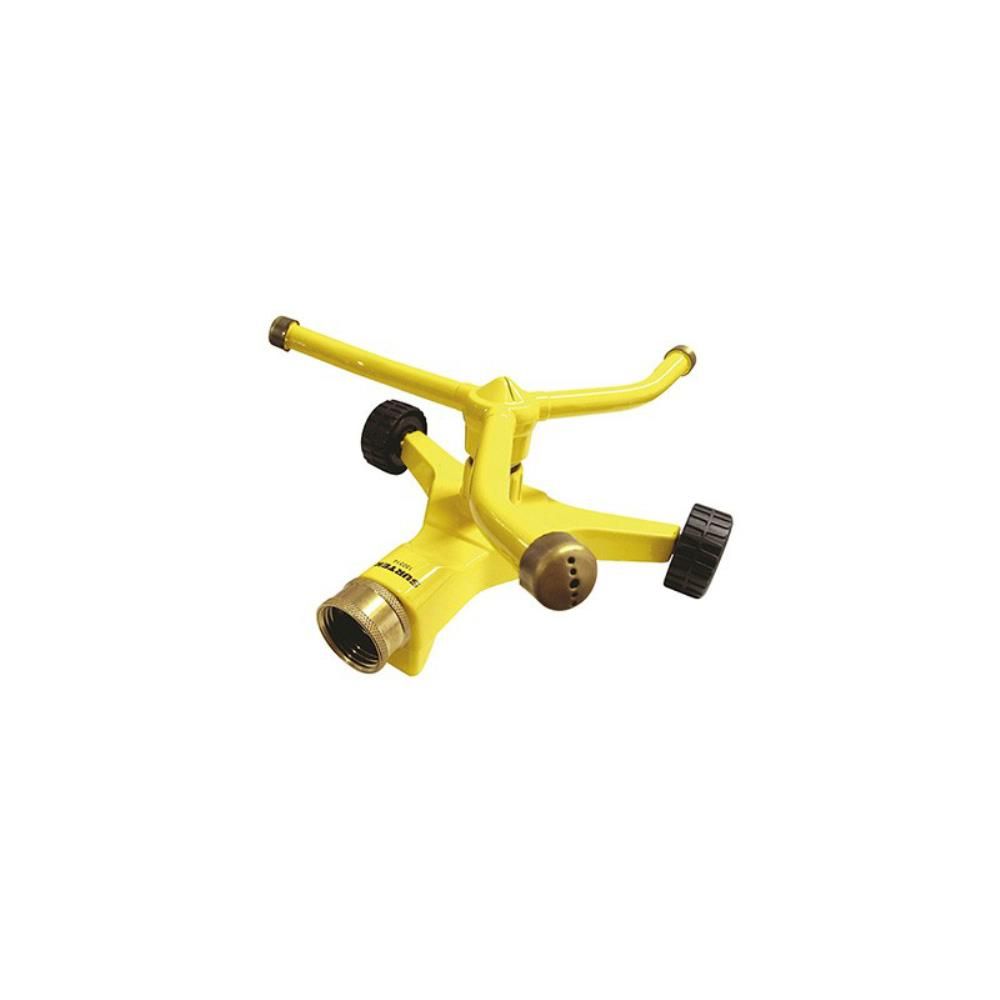 SURTEK 3 Arm Stationary Sprinkler with Swiveling Wheels (130314)