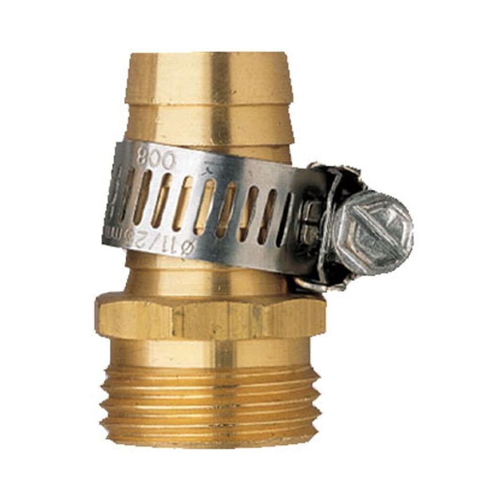 Hose Coupling 1/2in Barb x 3/4 Male